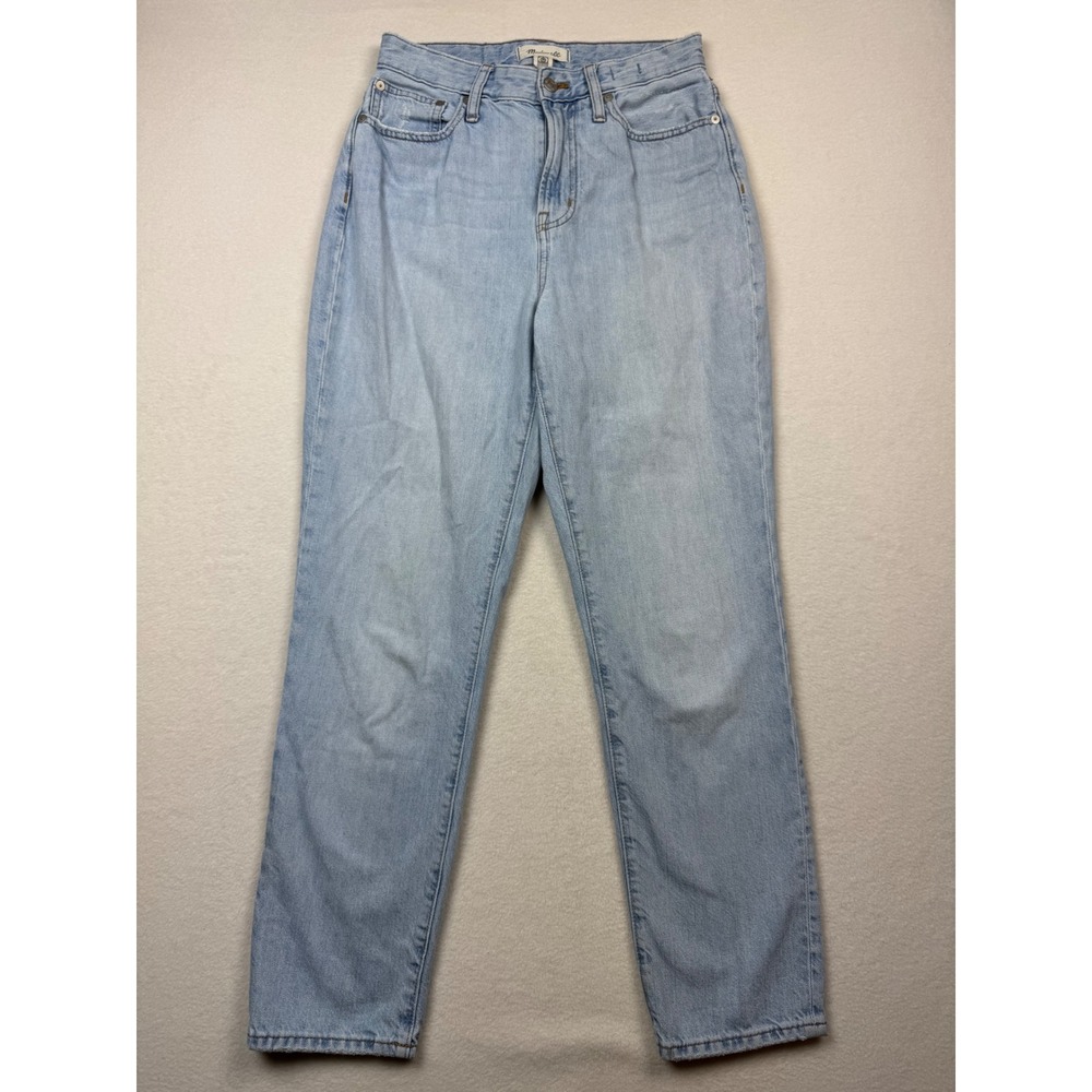 Madewell Curvy Perfect Vintage Jeans Size 26 Light Wash High Rise 28 Inseam‎